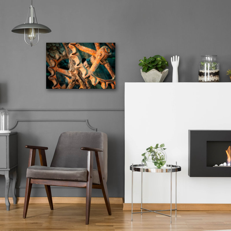 «Red River Rust 06» par Gordon Semmens, H 16 po x l 24 po x P 0,2 po
