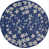 Navy Blue/Ivory White