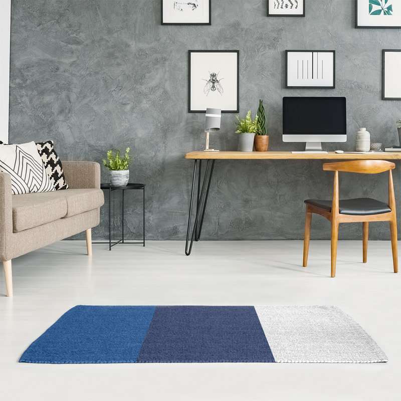 Toronto Striped Indoor Rug, Rectangle 5' x 7', No