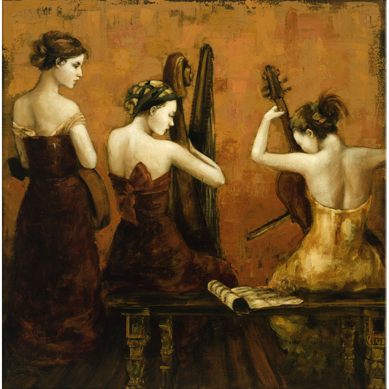 Trio Print by Claudette