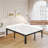 Jalyna Heavy Duty 14'' Metal Bed Frame with Round Corners, Box Spring Not Required, Noise Free-517900159