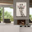 «Flower Friends 2 Neutral» par Emily Adams, art mural sur toile-512266346