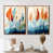 Brown Floater Framed