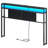 Lutske 60"W×40"H Storage Headboard with  LED Light and Charging Station, Height Adjustable-1903937139-1897108769
