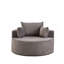 Canapé-lit simple en velours côtelé de 50 po L, sans assemblage requis, fauteuil-lit moderne moelleux pour le salon, la chambre à coucher, le salon et la salle de projection (pas une chaise pivotante)-203213214