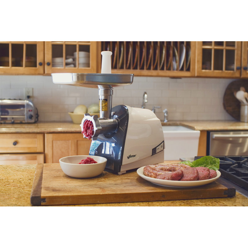 Weston #8 Electric Meat Grinder & Sausage Stuffer