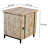 Blim Solid Wood Nightstand in White