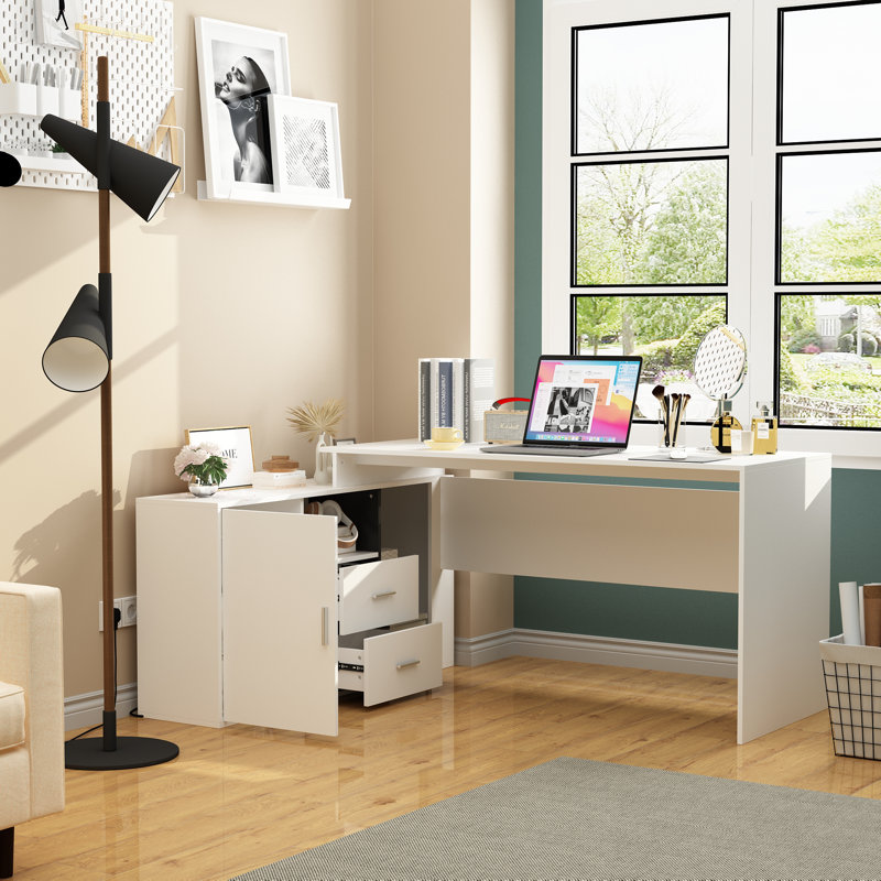 L-Shaped Writing Desk