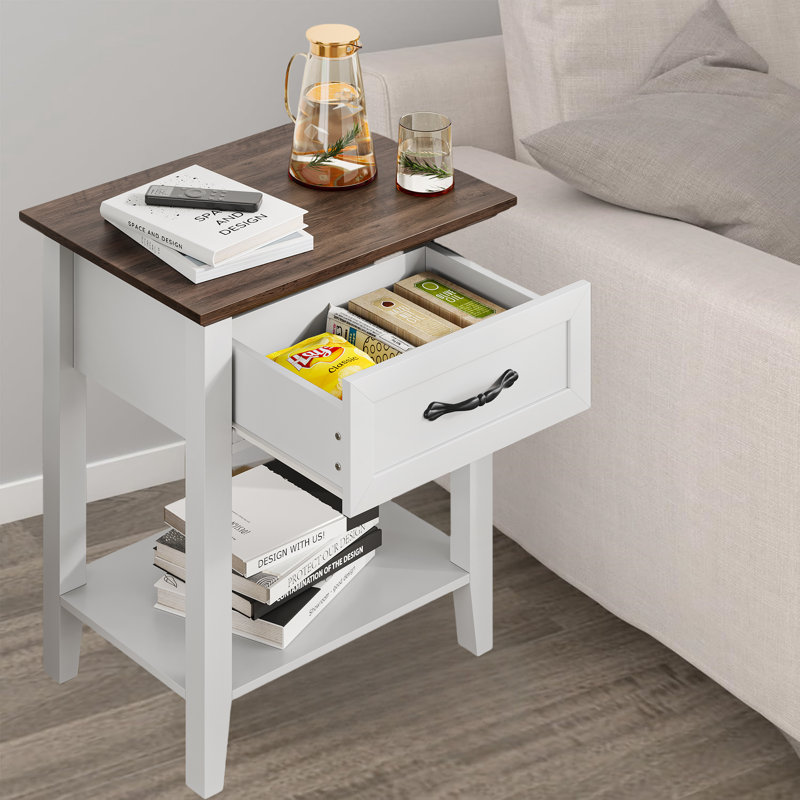 Idealhouse Side Table with Storage