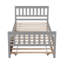 Lit simple avec lit gigogne, cadre de lit plateforme avec tête et pied de lit-1735024951