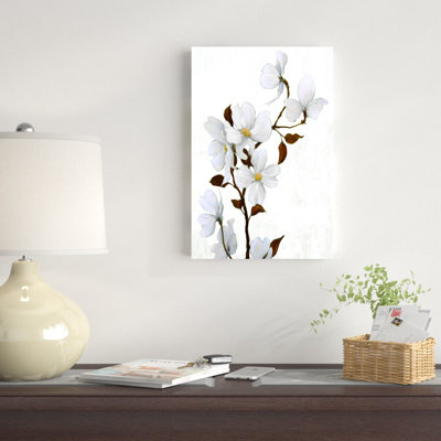 " White Flowers " Painting Print