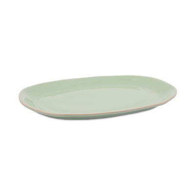 Jamie Oliver Big Love Feast Platter, Stoneware, 40x32cm, Green