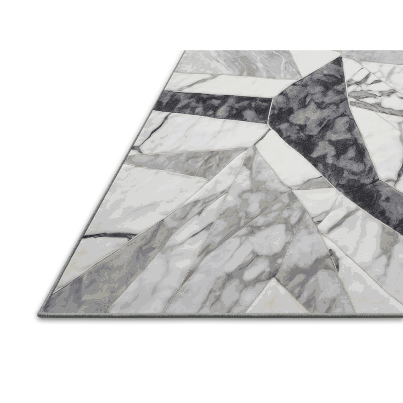 Tapis bleu soyeux et moelleux, Tapis de couloir 2 pi x 5 pi