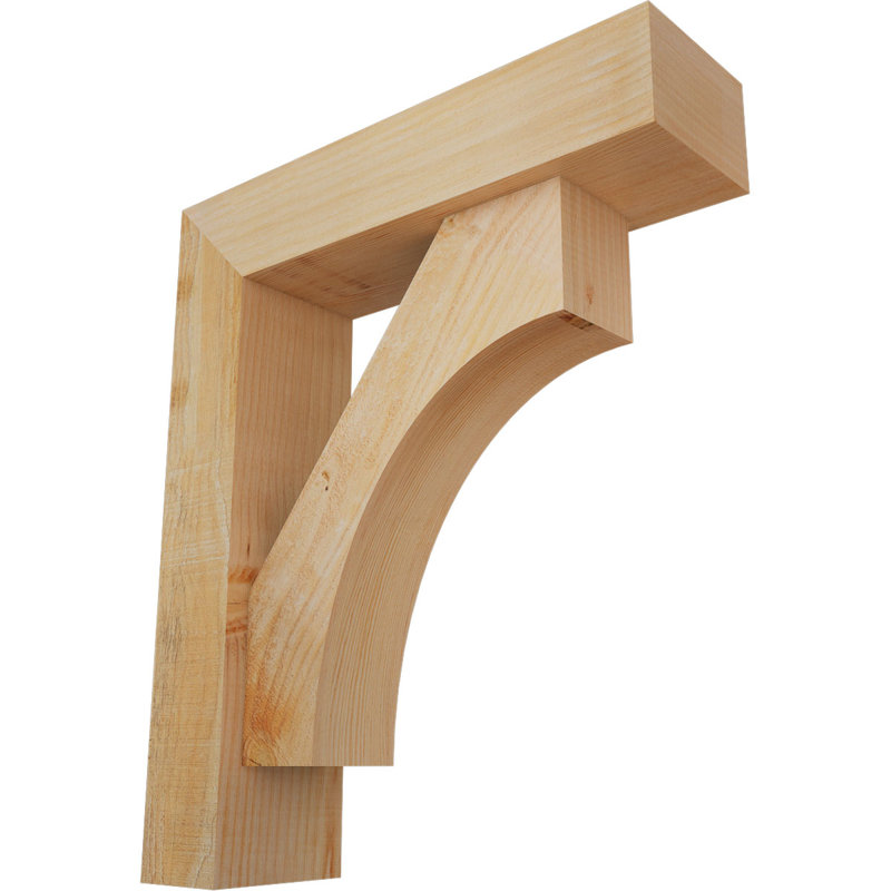 Support Westlake Block avec support décalé, 26 x 22, Sapin Douglas de l 6 po (scié brut)