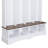 Hall Tree With Bench And Shoe Storage, 76.7"H Modern 3-In-1 Coat And Shoe Rack-900405010