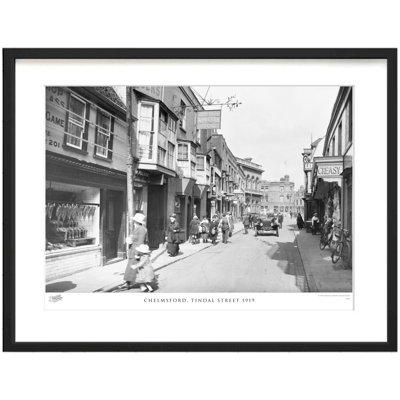 Chelmsford, Tindal Street 1919 by Francis Frith - Single Picture Frame Print