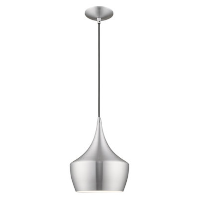 Schultz Dimmable Teardrop Single Light Pendant