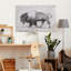 « Wild bison Study II », reproduction d’art sur toile tendue-925442321