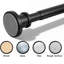 24-78 Inch Oil Rubbed Bronze No-Drill Spring Tension Rod for Windows & Shower Curtain-137546441