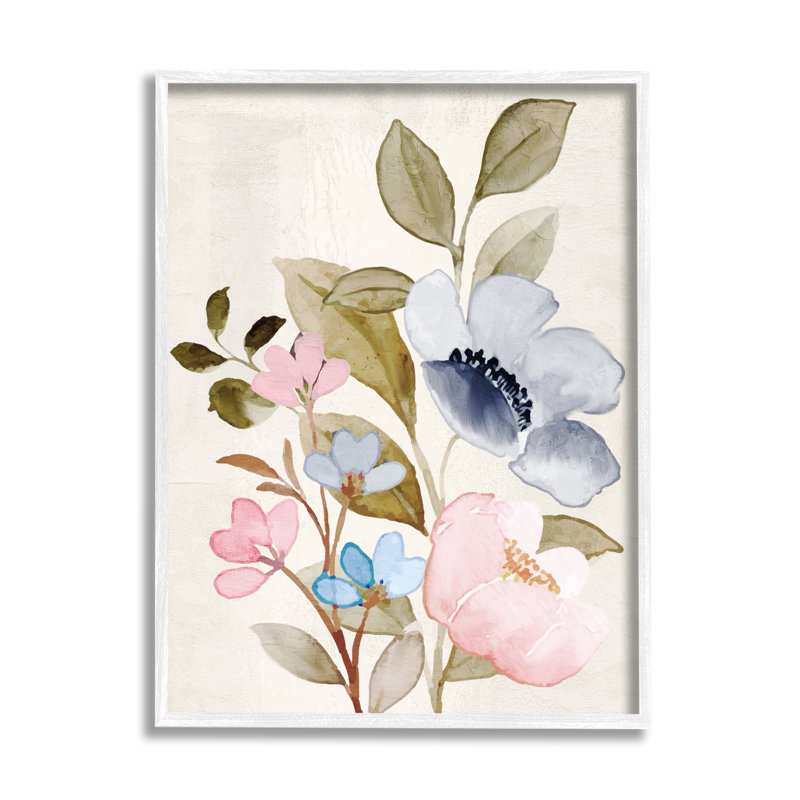 Az-442, Giclée encadrée blanc bord de mer, H 14 po x l 11 po x P 1,5 po