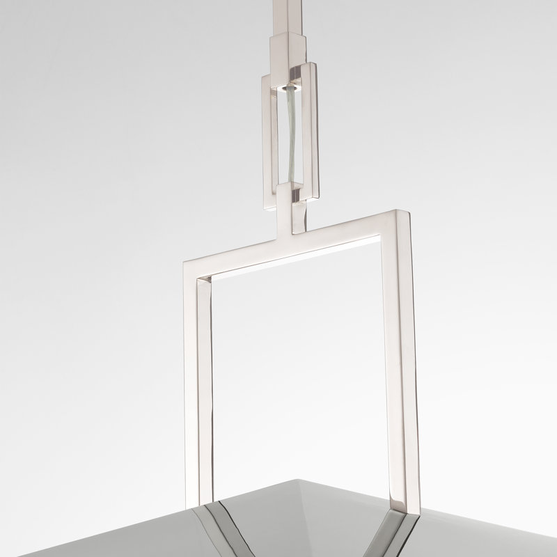 Amity 1 - Light Pendant, Clear, Polished Nickel