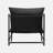 Reagle Modern Metal Framed Sling Accent Chair-82152825