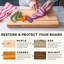 J.K. Planche à découper en forme de cochon Adams pour fromage et charcuterie, érable, 10 po x 12 po-2106569