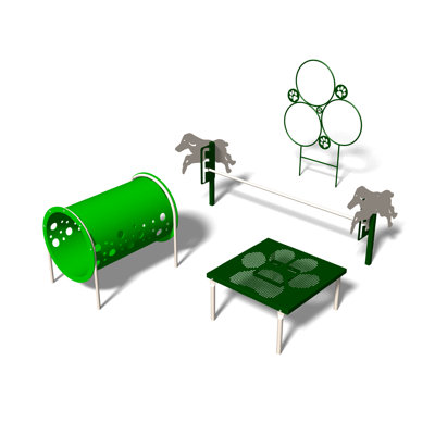 4 Piece Novice Barkpark Kit