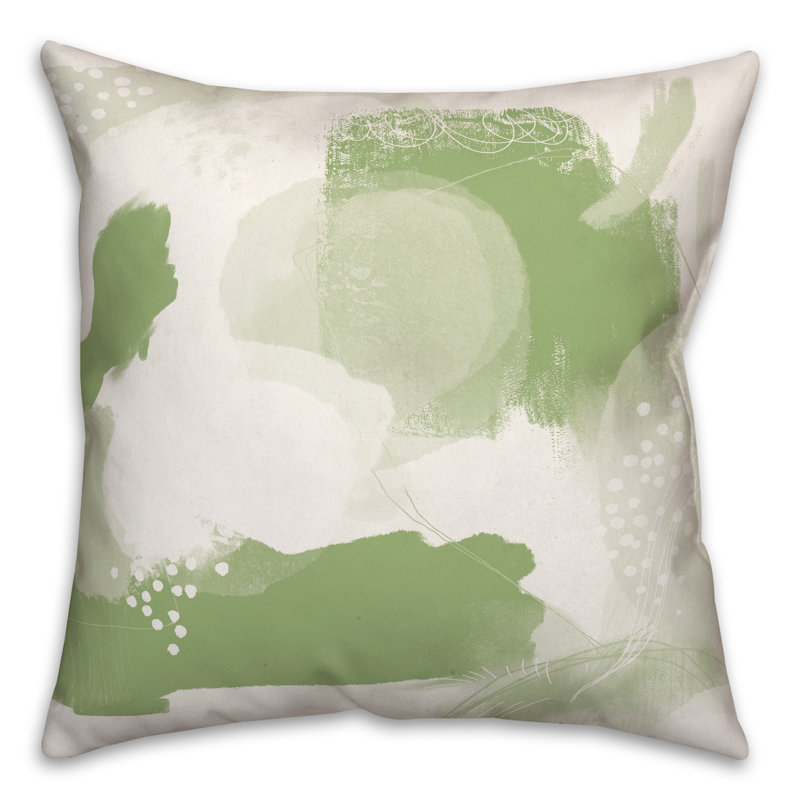 Housse et insert de coussin extérieur d'extérieur, Vert