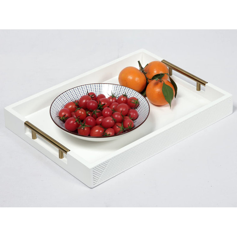 Hadder Tray, White