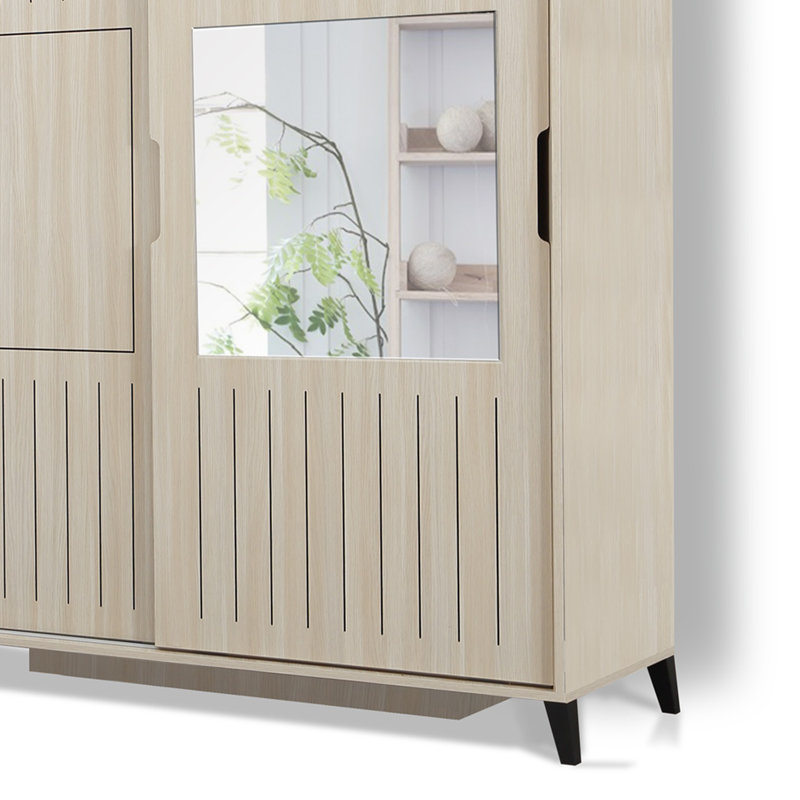 Armoire Suellen, Chêne, H 85 po x l 47,2 po x P 23,6 po