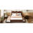 Walnut Queen Size Platform Bed With Spacious Drawers And Twin Xl Trundle 2 Trundle,-134043771