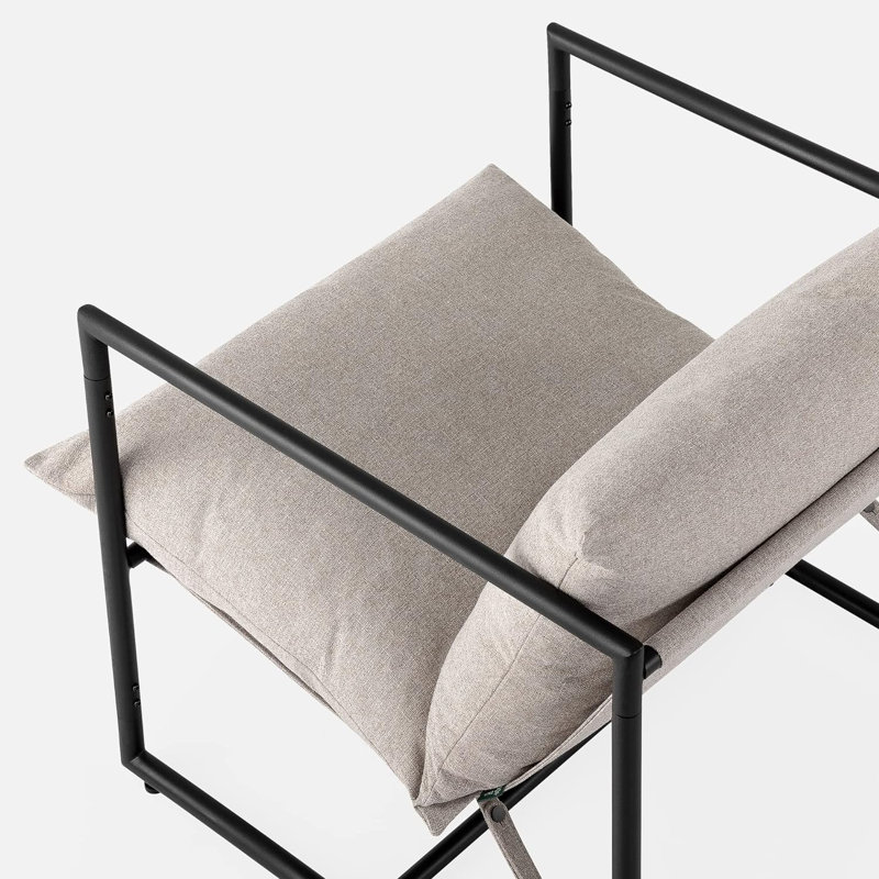 Margrate 30,71 po de largeur, Polyester beige / gris