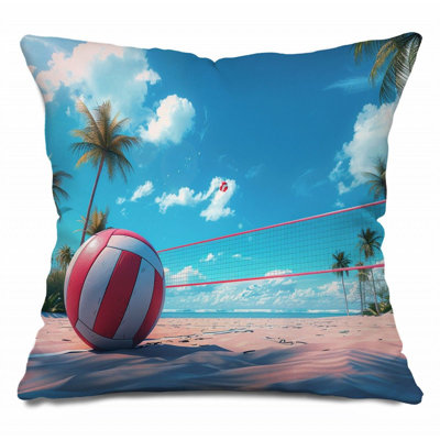 Coussin Volleyball, coussins en coton sport