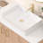 Modern Ceramic Rectangular Vessel Bathroom Sink