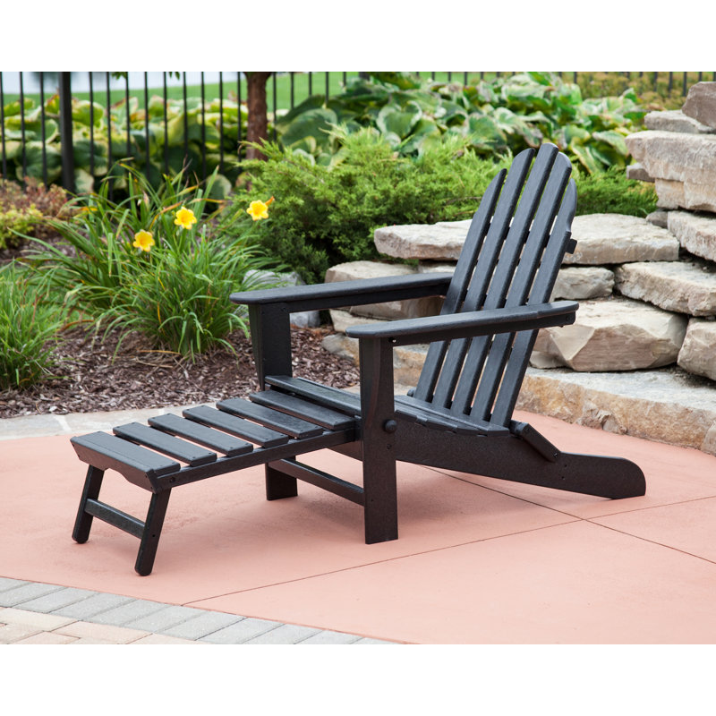 Chaise Adirondack d'extérieur en PEHD Classics, Sable