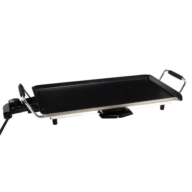 Geepas 28cm W x 56cm D Portable Single Burner Electric Grill