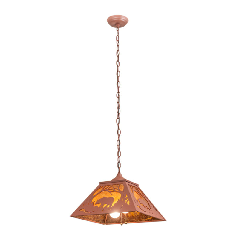 Black Bear 2 - Light Pendant
