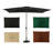 Tyjay 78'' x 120'' Rectangular Market Umbrella-1757293389