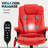Heated Reclining Computer Chair With 6 Vibration Points,Massage Office Chair,Armrest And Remote-1789531682