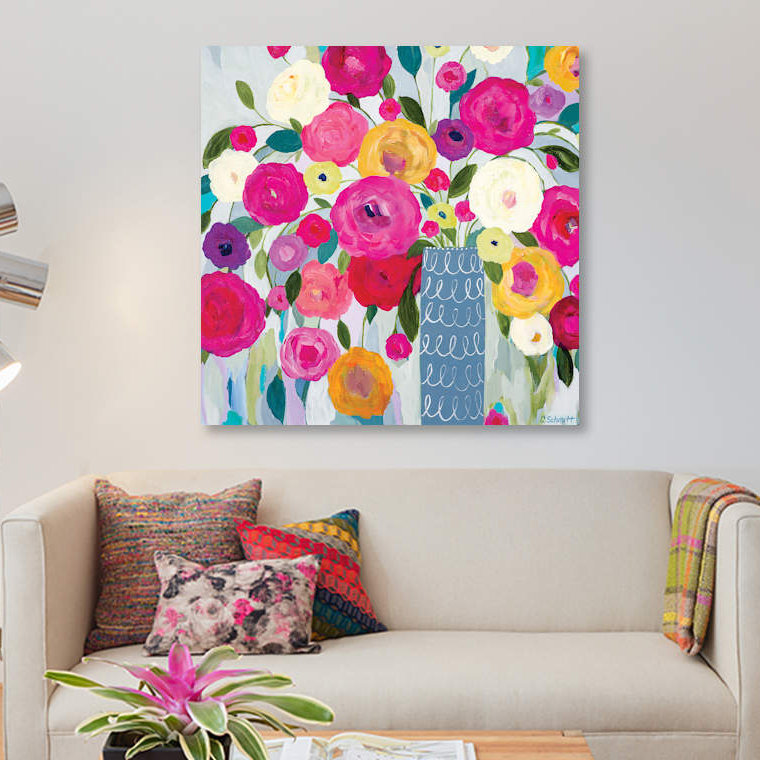 «Where Love Resides», impression sur toile, H 18 po x l 18 po x P 1,5 po, Toile tendue, Pas de tapis