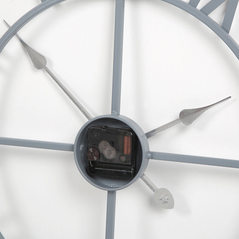 Luyen Metal Wall Clock, 60cm H x 60cm W x 4cm D