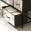 Steel 98cm W 5 - Drawer Chest of Drawers