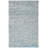 Engleside Hand Tufted Wool/Cotton Chevron Rug in Light Blue/Ivory-180370348