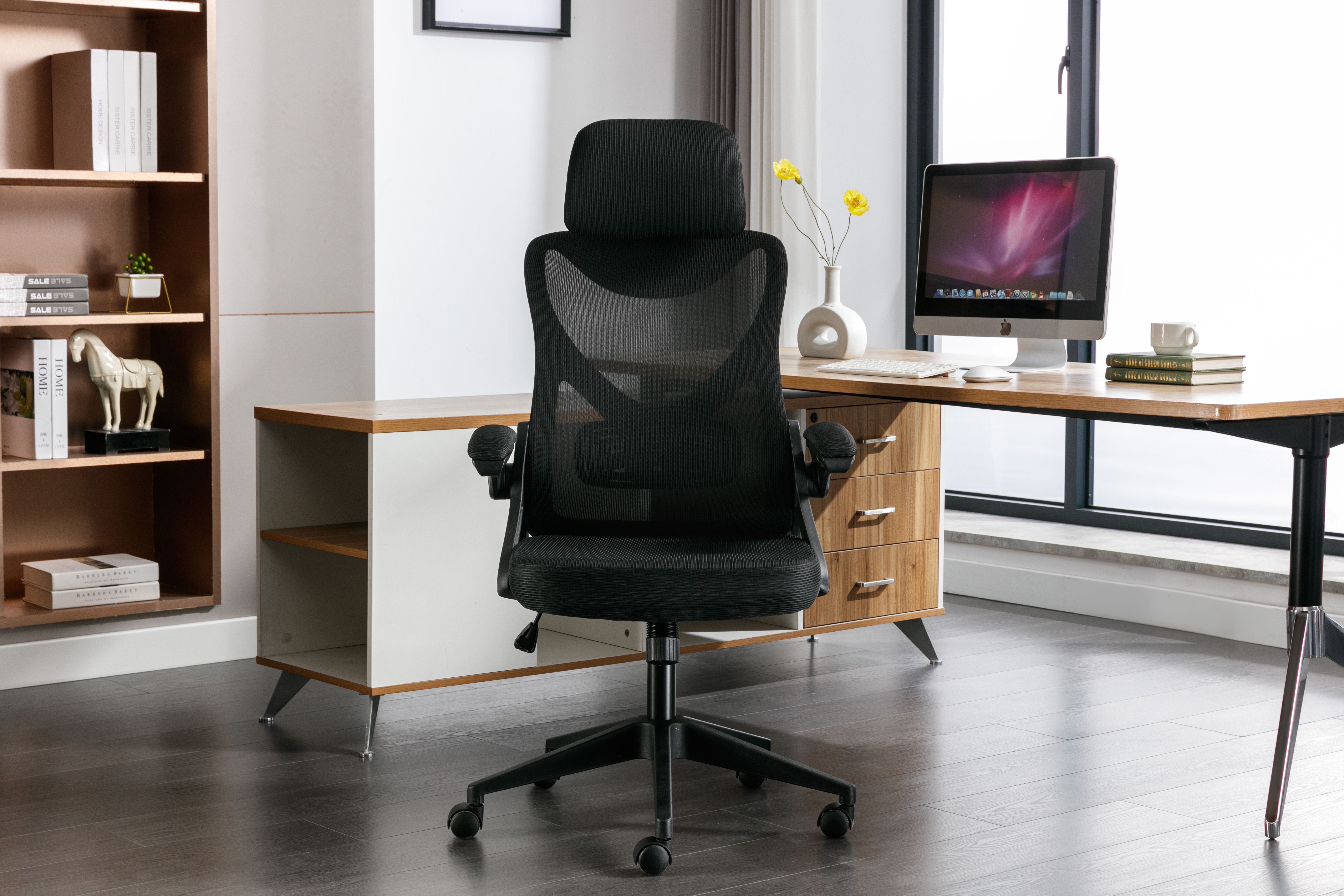 Inbox Zero Lapin Mesh Task Chair with Headrest Wayfair