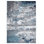Tapis gris / bleu / blanc Willington