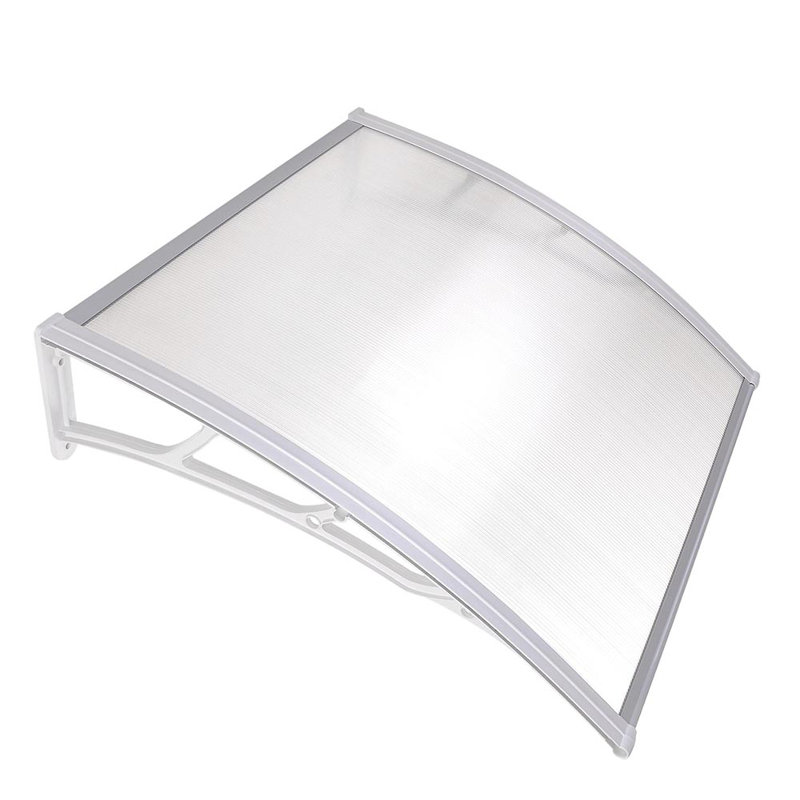 Toile pour auvent pour fenêtre, H 10,2 po x l 79 po x P 38,6 po, Blanc