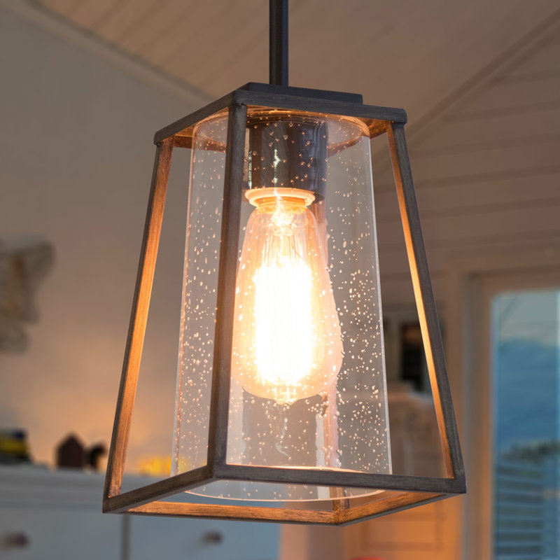 Luminaire suspendu géométrique à 1 lumière Monier