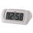Auric Large LCD Display Alarm Clock White