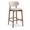 Lucia Bar/Counter Stool - Harvest Jute Seat - Ebano Frame